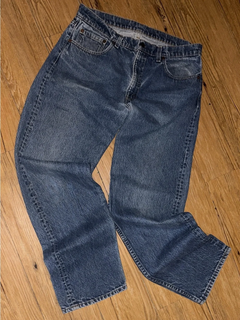1987 505 Levi dash wash jeans